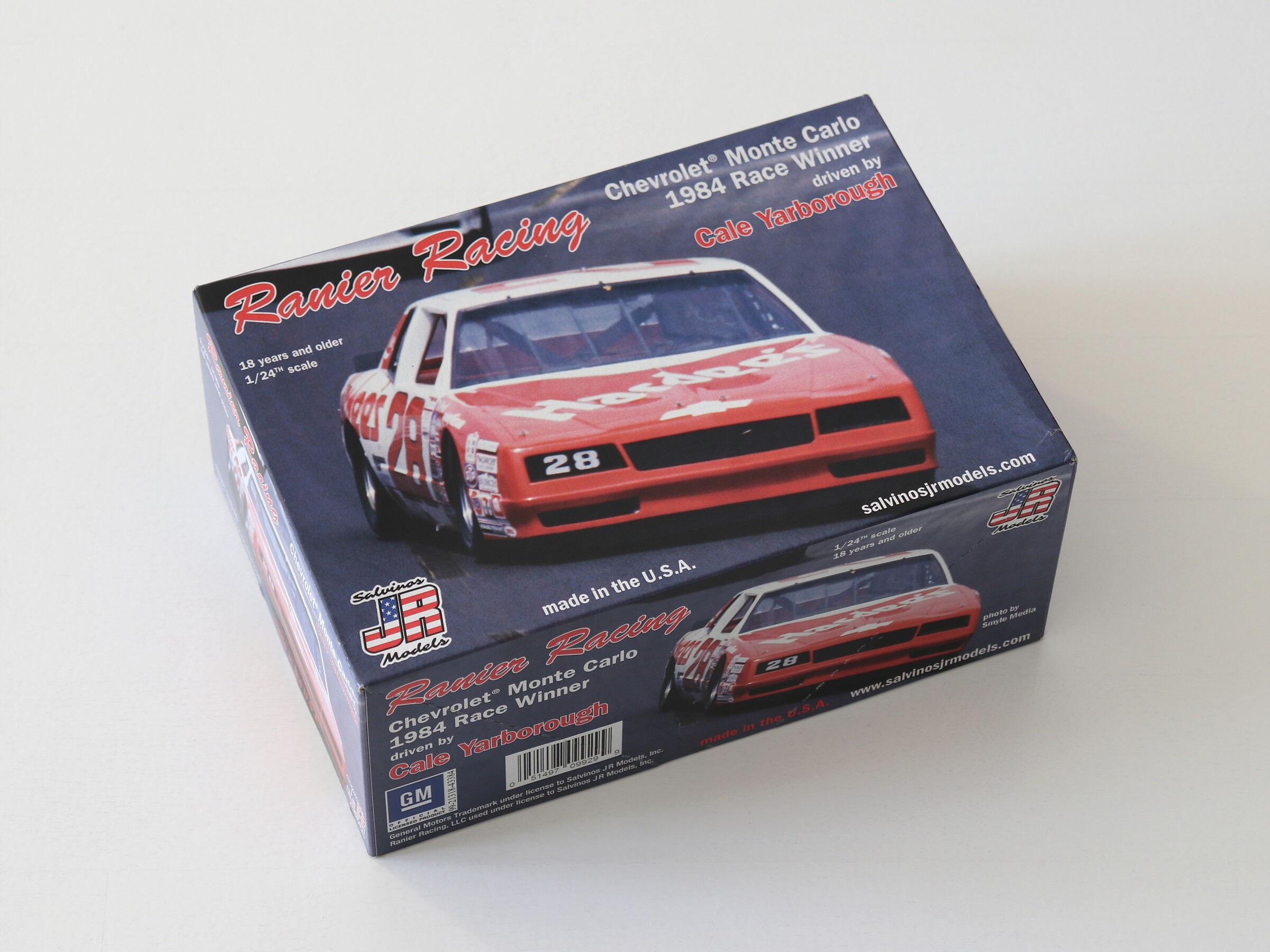 Salvino JR Models 1/25 Scale Kar Kare Cale Yarborough #74 Monte Carlo NASCAR Kit