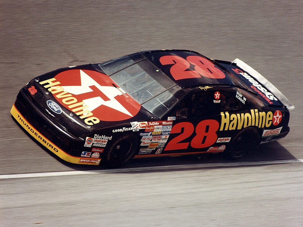 NASCAR ボディー FORD T-BIRD Hot Rod