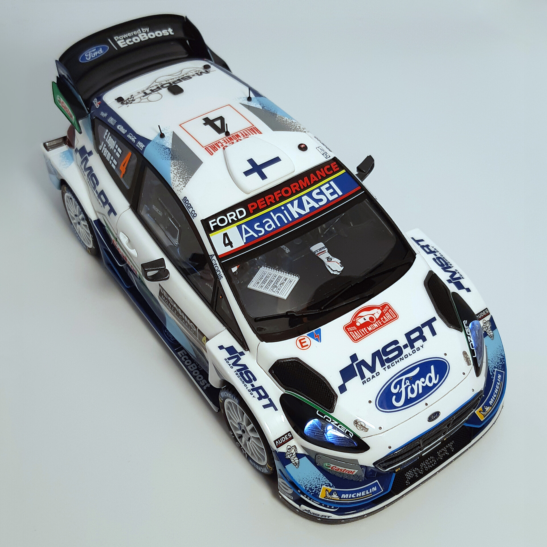 Ford Fiesta WRC fährt bei der WM-Rallye Monte-Carlo auf Rang vier